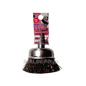 BCS-75 六角軸 ステンカップブラシ 三共コーポレーション