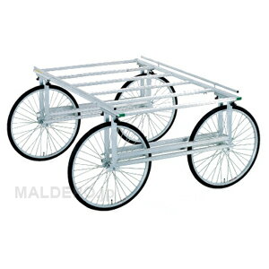 アルミ万能作業台車 AW-1 昭和ブリッジ 荷台1600x1000mm【個人法人別運賃】