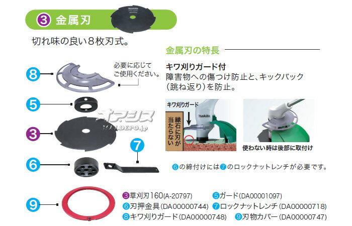 電動草刈機 MUR1600N マキタ(makita) 刈込幅 160mm 金属刃【地域別運賃】
