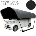 カーリーフ(パイプ車庫) キャノピータイプ(角型) BL-P 南栄工業 2.5x4.0x2.1m^3 ブラック【受注生産品】【地域別運賃】