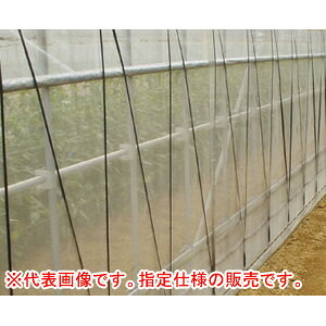 この商品と関連のある商品【法人のみ】【営業所留め可】防虫ネット(防虫網) サンサンネット ソフライト SL6500 0.9x100m 目合0.2x0.4mm 透光率70%【法人のみ】【営業所留め可】防虫ネット(防虫網) サンサンネット ソフライト SL6500 1.35x100m 目合0.2x0.4mm 透光率70%【法人のみ/但し都度確認】【営業所留め可】防虫ネット(防虫網) サンサンネット ソフライト SL6500 1.8x100m 目合0.2x0.4mm 透光率70%【営業所留めのみ】防虫ネット(防虫網) サンサンネット ソフライト SL6500 2.1x100m 目合0.2x0.4mm 透光率70%日本ワイドクロス 防虫ネット(防虫網) サンサンネット ソフライト SL6500 1.5x100m 目合0.2x0.4mm 透光率70%【法人のみ/但し都度確認】【営業所留め可】日本ワイドクロス 防虫ネット(防虫網) サンサンネット ソフライト SL6500 1.5x100m 目合0.2x0.4mm 透光率70%【法人のみ/但し都度確認】【営業所留め可】日本ワイドクロスのサンサンネット ソフライト SL 6500です。施設園芸で大活躍! 軽くて通気性・耐久性に優れた、超微細防虫対策のウィルスフリー用ネットです。■本製品の特長　・ポリエチレン製細糸を採用、通気性を強力アップ! 優れた通気性で夏場の蒸れを防ぎ、農作物に優しい快適環境。　・細かい目合いで超微細化する害虫対策に最適! トマト黄化葉巻病(シルバーリーフコナジラミ類)対策の決定版。　・天敵農薬を使用したハウス栽培にも大活躍! ハウスの天敵農薬栽培に最適な細かい目合いを確保。　・強力補強糸の格子織り込みで耐久性をアップ! ポリエチレン製補強糸(10cm格子・2cm升目)で耐久性を発揮。　・織幅の中心がすぐわかる青糸センターライン入り! 全面被覆やハウスサイドなどの張り作業の効率アップに便利。　【仕様】　●目合い: 0.2x0.4mm　●透光率: 約70%　●サイズ: 1.5x100m^2　●備考: 国産品※メーカー直送品のため、欠品時には申し訳ございませんが　　納期にお時間を頂く、もしくはキャンセルとさせて頂く場合がありますので御了承下さい。※商品改良のため、仕様・外観など予告なく変更する場合があります。　　また画像と商品の色が若干異なる場合がありますのであらかじめ御了承下さい。注意事項届先名税込送料指定営業所留め-九州・本州・四国　送料無料法人(指定営業所留め除く)-九州・本州・四国　都度お見積り北海道・沖縄(本島)・その他離島　配送不可個人-九州・本州・四国　配送不可・本製品は送料無料ですが、配送上の都合で基本的には九州・本州・四国の福山通運[もしくは地域毎でメーカー指定]の営業所留めで承ります。また法人様への直送は基本的に不可ですが、地域・宛先等によっては送料都度見積りであれば例外的に対応可能な場合もございますので、ご希望の場合は必ず詳細住所および屋号を添えて事前にお問合せください。メーカーとの配送に関する取り決めの関係で個人様宛、および北海道・沖縄・離島にはお届けできません。お届け先が該当地域の場合は自動的にキャンセル扱いとさせて頂きますが、あしからず御了承ください。システムの都合上、ご発注時の送料表示額が異なる場合がございますが、受注処理後に訂正致しますので御了承下さい。・お届先は基本的に平日/日中受取り可能な法人様名義と配送業者が確認できる事業所の住所をご指定ください。再配達なども承れません。配送業者が法人名義と確認できない場合はお届けできませんので、あしからずご了承願います。法人格をお持ちでない個人事業主様等におかれましては後述の営業所留めをご利用願います。・お届け先が個人様名義の場合はお届けできません。但し個人様であってもメーカー指定運送業者の配送センター留めは法人扱いになるのでご利用可能です。福山通運以外の指定配送業者はお届け地域により異なります。お手数ですが一旦ご希望のお届先住所を伺った後に、対応可能な近隣運送業者があれば配送センターをご案内させて頂きますので、まずは詳細住所を添えて事前にお問合せください。営業所に長期お取り置きはできませんので、到着後のすみやかなお引取りをお約束頂ける場合のみ承ります。・お届け先住所へのアクセス経路を4t車等の配送車両が余裕をもって通れない場合や、積み下ろし場所で往来を妨げずに作業できるスペースが確保できそうにない等、配送に難有と業者様に判断される場合にはお届けをお断りすることになりますが、あしからずご了承願います。・本製品は宅配便ではなく路線便での配送となります。建物1F入口などでの軒先渡しとなりますので、御了承ください。また配送日や配達時間のご指定はお受けできません。・本製品は他商品と同梱できません。・本製品に関しては初期不良等を除き、返品・交換共にお断りさせて頂いております。また弊社手配後はキャンセルもできません。ご了承の上、お選び下さいます様お願い申し上げます。注文について注意事項メーカー(提携先)からの直送となります。稀ではございますが欠品時は変動する場合もございますので、正確な納期はご注文の確認メールにてご案内させていただきます。