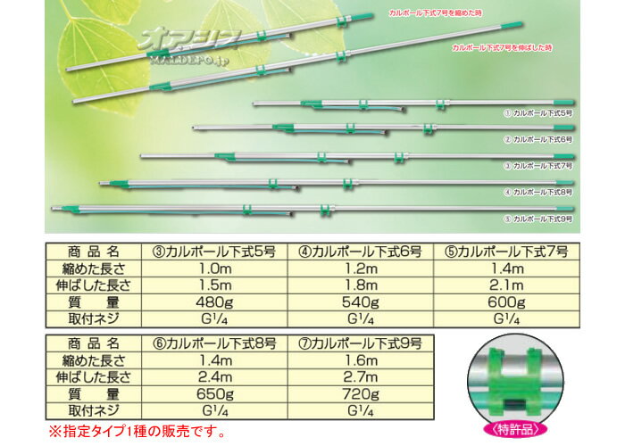 カルポール 下式 7号 ヤマホ工業(YAMAHO) G1/4【受注生産品】【法人のみ】【営業所留め可】
