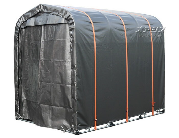 サイクルハウス OUTDOOR ORANGE SH6-MSV 南栄工業 メタリックシルバー【地域別運賃】【営業所留め可】 3