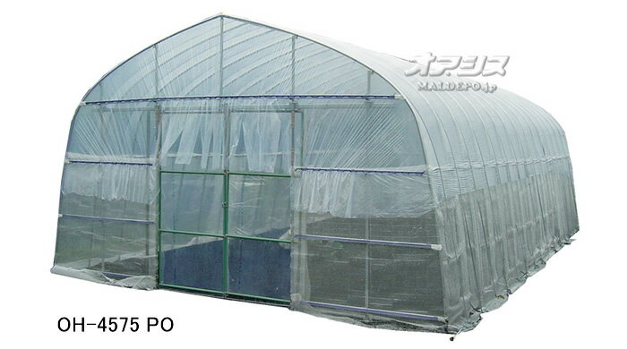 ビニールハウス オリジナルハウス四季 OH-4575 PO 南栄工業 約10.2坪用 スライド式...