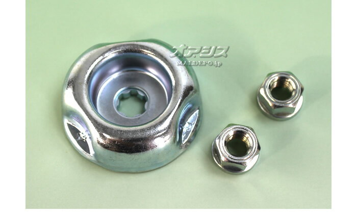 一体型安定板(刃押え金具)+左ネジナットセットA 刈払機 MEM202/MEM202L用 マキタ(m...