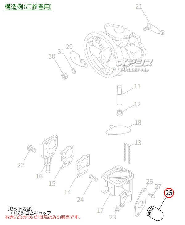 ���७��å� ��Ω(kioritz) ư�ϻ��۵� DMC600/DMC600-23/DMC600F/DMC600G/DMC601/DMC601F/DMC601G�� ��ޤӤ��ڥ᡼���زġ�