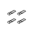 刈刃セットE 自走式傾斜刈機 ZGC400EZ用 Zenoah(ゼノア)