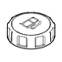 燃料タンクキャップF 動力噴霧器 SSX2511-GM132/SSX2511-GB130用 カーツ(KAAZ)(4)