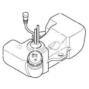 燃料タンクアッセンA 肩掛式刈払機 XP265-TB26用 カーツ(KAAZ)