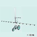 カートジェッターF-5型3輪 SV付 ヤマホ工業(YAMAHO) G1/4【受注生産品】【法人のみ】【営業所留め可】