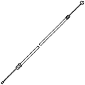 Rakuten - スロットルケーブルS 肩掛式刈払機 BCZ271G-EZ/BCZ275A-GW/BCZ275A-GW-DC用 Zenoah(ゼノア)【メール便可】