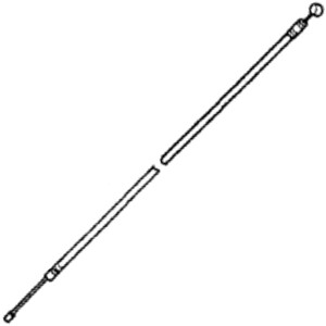 Rakuten - スロットルケーブルV 背負式刈払機 BK2650EZ用 Zenoah(ゼノア)【メール便可】