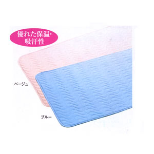 綿ベッドパッド(102) ベージュ 睦三