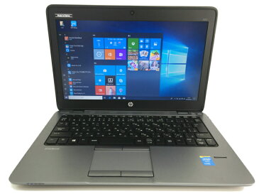 中古パソコン 中古ノートパソコン Windows10 HP EliteBook 820 薄型・堅牢ボディ 第四世代Corei5 新品SSD 8Gメモリー Webカメラ搭載 無線LAN Wifi内蔵 中古動作良好品【送料無料】