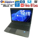 【全品ポイント10倍！3/30 0:00~4/1 23:59まで】中古サーバー 中古モバイルワークステーション Windows11 HP ZBook 15 第四世代 Corei7 新品SSD フルHDディスプレイ Quadro K1100M Bluetooth USB3.0 SDカード対応 無線内蔵 最新OS 中古品【台数限定特価品】【送料無料】 その1