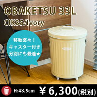 アメリカンアイボリー33L:オバケツ