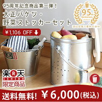 大正バケツ・野菜ストッカーセット