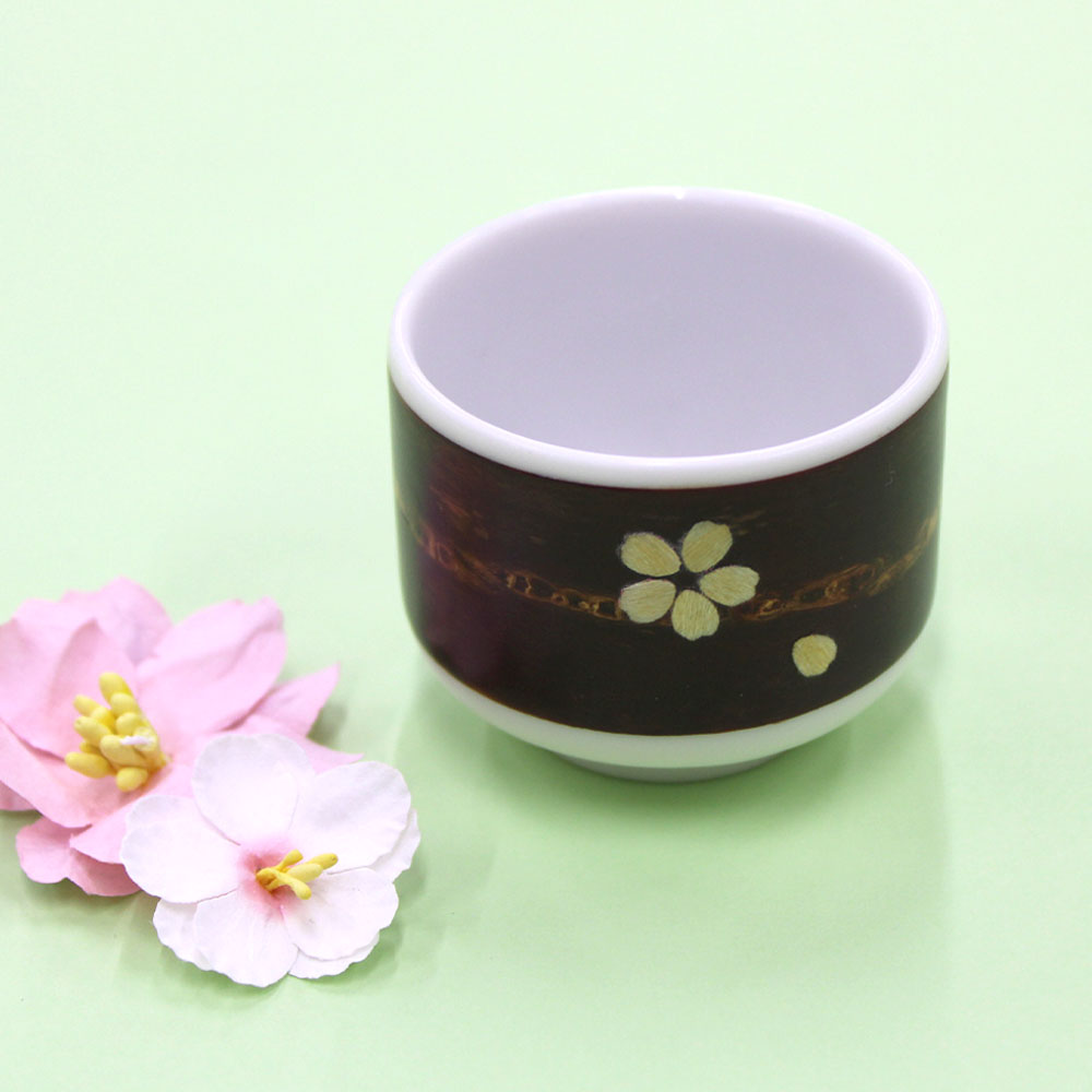 【桜皮細工】樺細工 ぐいのみ桜 秋田 あきた アキタ 桜 サクラ さくら 和 工芸 ギフト 茶筒 お茶 プレゼント 雑貨 小物 秋田 民芸 お土産 おみやげ ご当地 限定