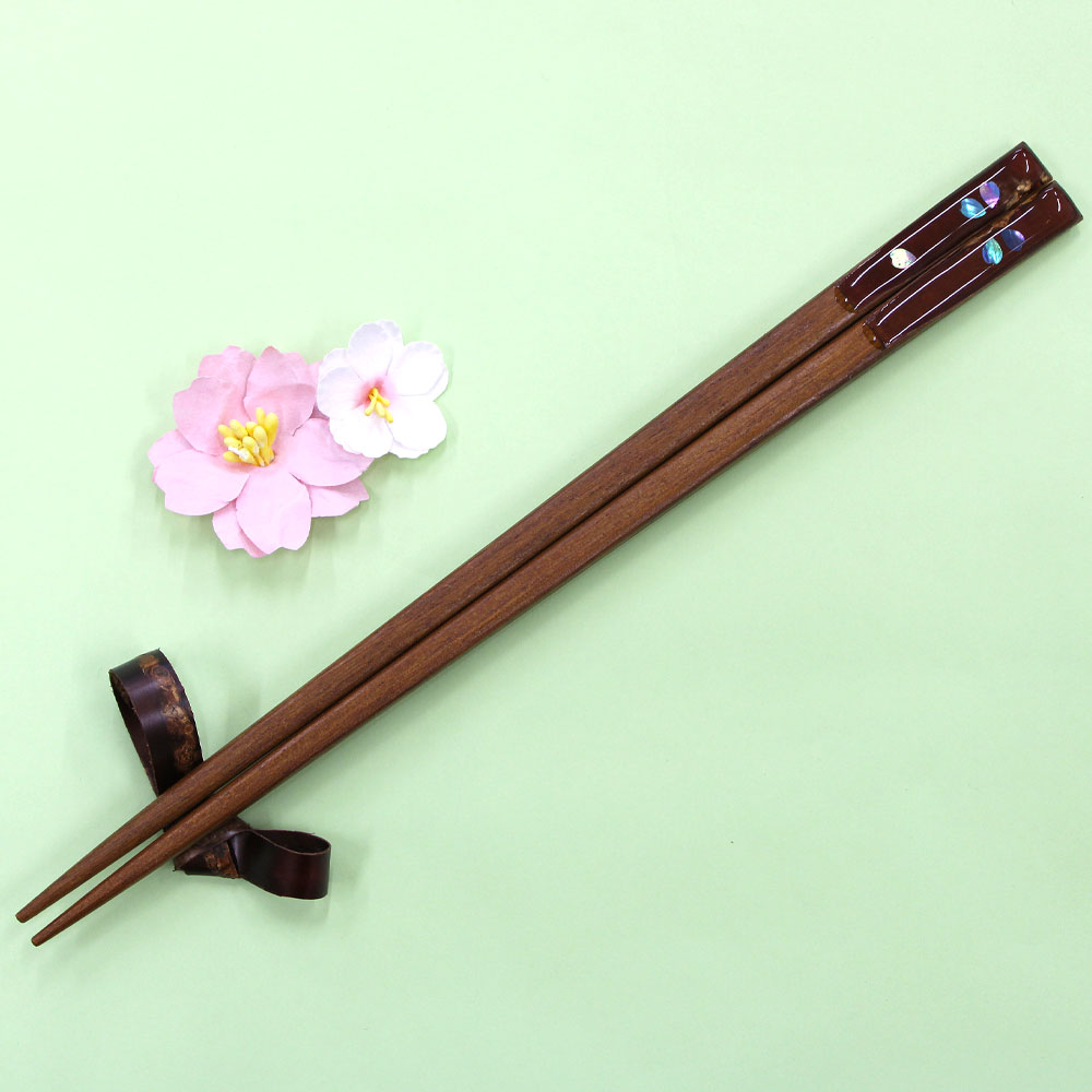 【桜皮細工】桜箸 ラデン（大） 秋田 あきた アキタ 箸 はし お箸 おはし 記念日 和 工芸 ギフト 茶筒 お茶 プレゼント 雑貨 小物 秋田 民芸 お土産 ご当地 限定