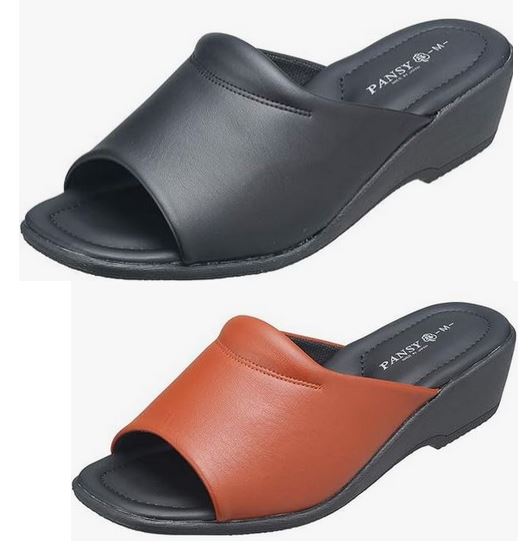 【送料無料】日本製 フワッと軽やか 柔らかパンジー 6810 ブラック レンガ Pansy モード履き ヘップ ウ..