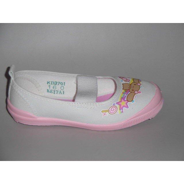シナモロールS03 ピンク 日本製 サンリオ キャラクター バレエ シューズ 子供 キッズ 女の子 スニーカー バンド バレー 幼稚園 保育 園 所 上履き 園児