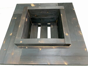 囲炉裏テーブル「IRORI」(七輪付) アウトドア バーベキュー BBQ キャンプ用品 重厚 ガーデンパーティ ウッドデッキ通販格安セール情報 楽天 通販