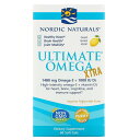 ノルディックナチュラルズ Nordic Naturals Ultimate Omega Xtra レモン 1000 mg ソフトジェル60錠 ビタミン サプリメント 健康食品 アメリカ直送