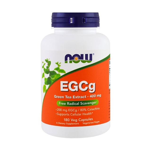 ナウフーズ NOW Foods EGCg 緑茶エキス 400mg ベジカプセル180粒 ビタミン サプリメント 健康食品 アメリカ直送