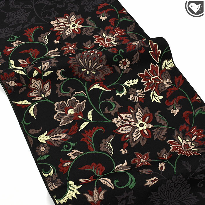 大倉織物 誠之助 謹製 八寸名古屋帯 正絹 日本製【帯専門店おびや】お仕立て代込！送料・代引き無料！[商品番号：22100]