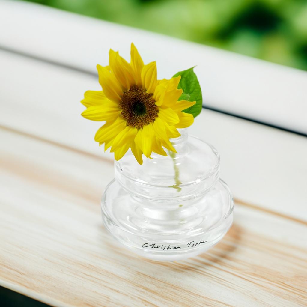 送料込み・クリスチャン トルチュBobbin（ボビン）【フラワーベース ガラス花器 花 フラワーアレンジメント 雑貨 インテリア プレゼント ギフト 誕生日 記念日 お祝い】