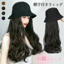 帽子付きウィッグ 自然 レディース ウィッグ ウィッグ カール ロングウィッグ かつら 帽子一体型 ウィッグ付きキャップ ウィッグ 簡単 自然 便利 帽子ウィッ...
