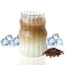 2個セット ガラスコップ グラス マグカップ コーヒーカップ 530ml 1個 保冷保温 耐熱ガラス タンブラー コーヒーカップ グラスコップ ビアグラス おし...