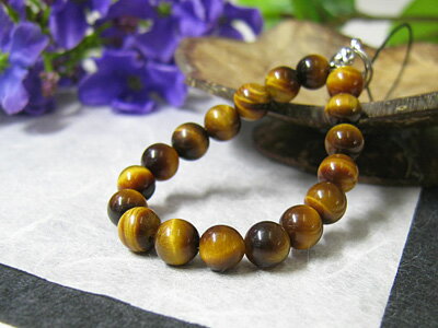 【10%OFF】天然石 パワーストーン タイガーアイ 6mm玉 ストラップ 天然石 ギフト プレゼント 贈り物 男性 女性 男 女 誕生日 ラッピング 包装