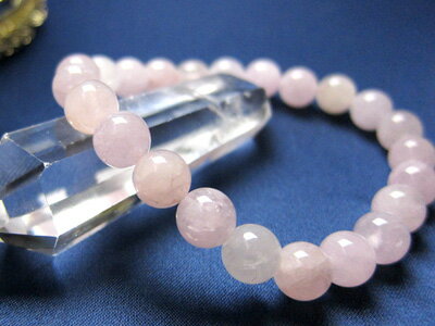 天然石 ブレスレット ピンクアクアマリン(モルガナイト) 8mm AAAAパワーストーン レディース メンズ 【メール便不可】 ○tt10○ ギフト プレゼント...