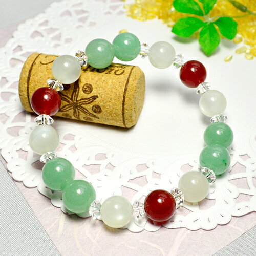 天然石 パワーストーン ブレスレット ムーンストーン 10mm玉 カーネリアン アベンチュリン 水晶 AAA パワーストーン レディース メンズ 【メール便不可...