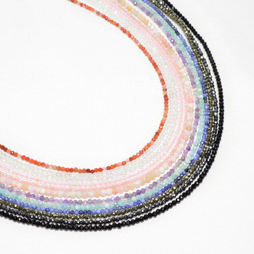 天然石 選べる12種類 パワーストーン ネックレス石サイズ:2mm前後 長さ:約40cm アジャスター:約6cm付き 金属部:真鍮レディース メンズ 勝負 恋愛...