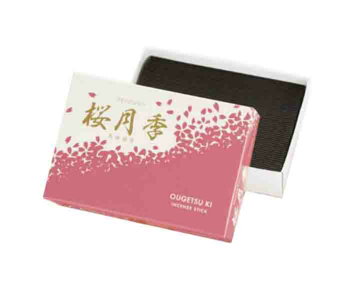 【ほんのり甘い桜の香り】桜月季(おうげつき) 大バラ【線香 お線香 実用線香 少煙 ギフト 贈答用 高級 国産 日本製 玉初堂】