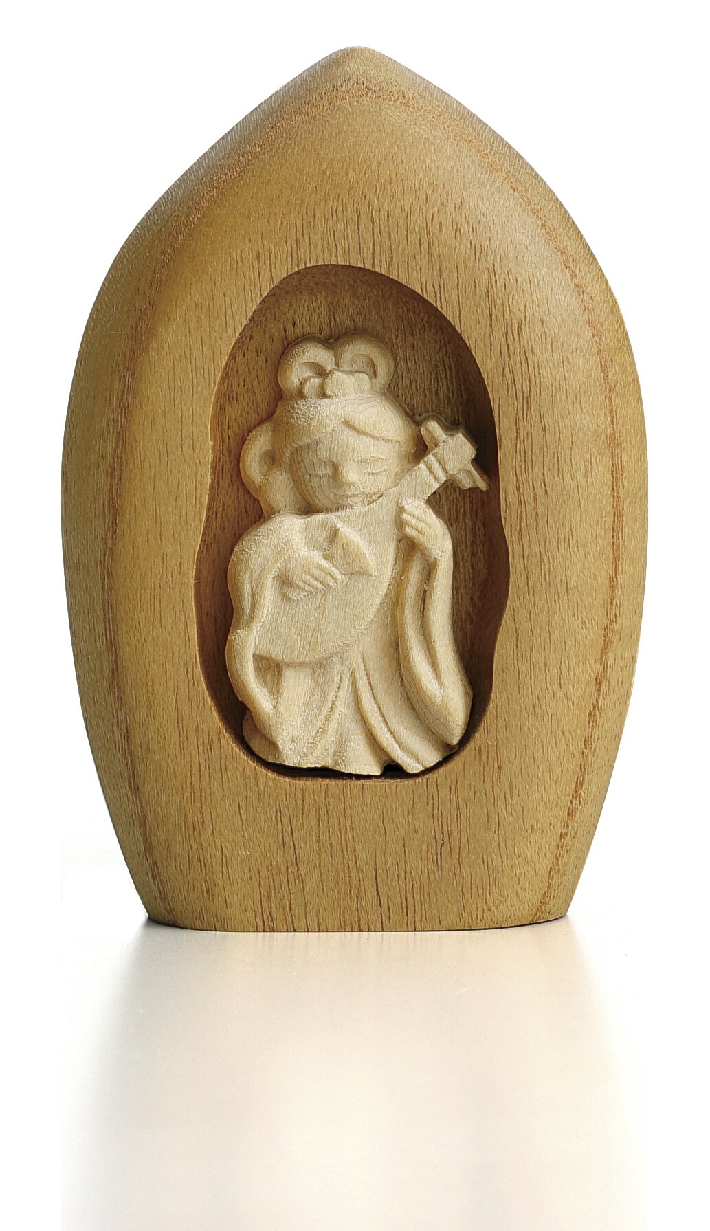 其它 - 【手のひらのおまもり】七福神 弁財天【桑 ヒバ おまもり 七福神 御守 高級 専門店】