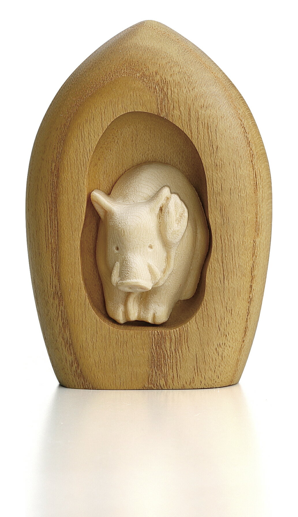 【手のひらのおまもり】十二支 『亥(い)』【桑 ヒバ おまもり 十二支 御守 高級 専門店】