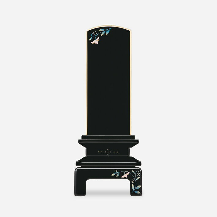 【お位牌】会津塗 京詩 更紗 4.0【会津塗 位牌 戒名 法名 文字彫 文字書 高級 専門店 日本製】