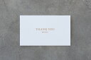 【THANK YOU】メッセージカード