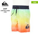 QUIKSILVER クイックシルバー キッズ サーフパンツ EQKJV03198 ビーチ 海水パンツ サーフショーツ 海パン ボードショーツ 水着 プール サーフトランクス 海水浴 ジュニア 子供用 こども用 男の子用 女の子用