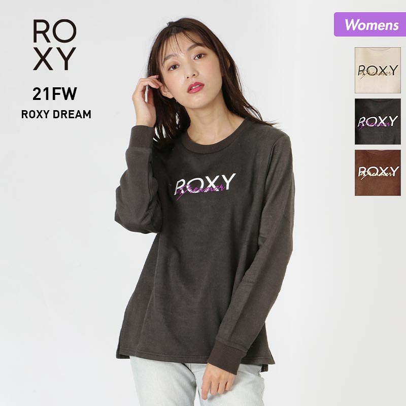 最大2000円OFF券配布 ROXY ロキシー レディース ロングスリーブ シャツ RLT214071 トレーナー トップス 長袖 ロゴ 女性用