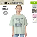 ROXY/LV[ LbY yPEANUTSzR{  TVc TST222114 Xk[s[ eB[Vc gbvX WjA qp ǂp ̎qp