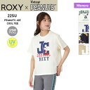 ロキシー 全品10％OFF券配布中 ROXY/ロキシー レディース 【PEANUTS】コラボ フィットネス Tシャツ RST222500 スヌーピー ティーシャツ トップス 半袖 スポーツウェア ウエア 女性用