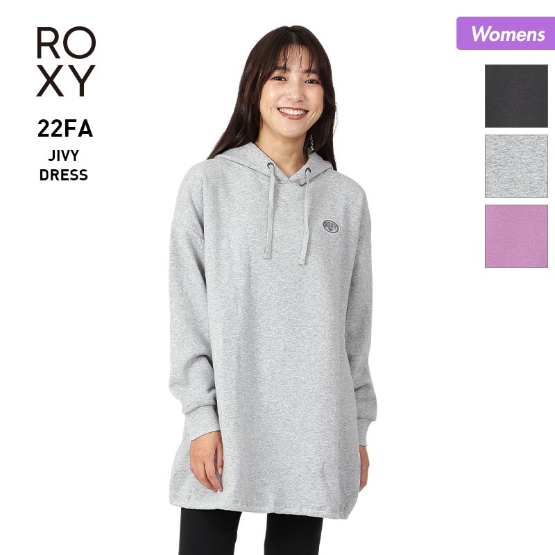 ロキシー パーカー レディース 全品10％OFF券配布 【SALE】 ROXY/ロキシー レディース スウェット ワンピース RDR224001 裏起毛 女性用