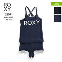 ROXY/ロキシー キッズ 水着 上下 2点以上セット TSW231100 上下セット セパレート タンキニ みずぎ スイムウェア ビーチ 海水浴 プール ジュニア 子供用 こども用 女の子用