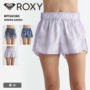 全品10%OFF券配布 ROXY/ロキシー レディース ウォークショーツ SPIRITED SHORTS 2024 SPRING FITNESS RPT241505 撥水 ショーツ ショート丈 無地 ゆったり ランニング フィットネス ウエストゴム ブランド おしゃれ 女性用 《OTLSS》 《☆》 型落ち アウトレット