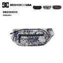DC SHOES/ディーシー メンズ ウエストバッグ TUSSLER 4 2024 FALL DBG244213 ウエストポーチ 鞄 かばん ボディバッグ 1.62L ポリエステル スリップポケット ランニング 子供 小物入れ(4)