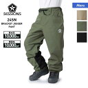 SESSIONS/セッションズ メンズ スノーウェアジョガーパンツ SSFW230011 スノーパンツ スノボウェア スノーウェア スキーウェア 下 防寒 ウイ...